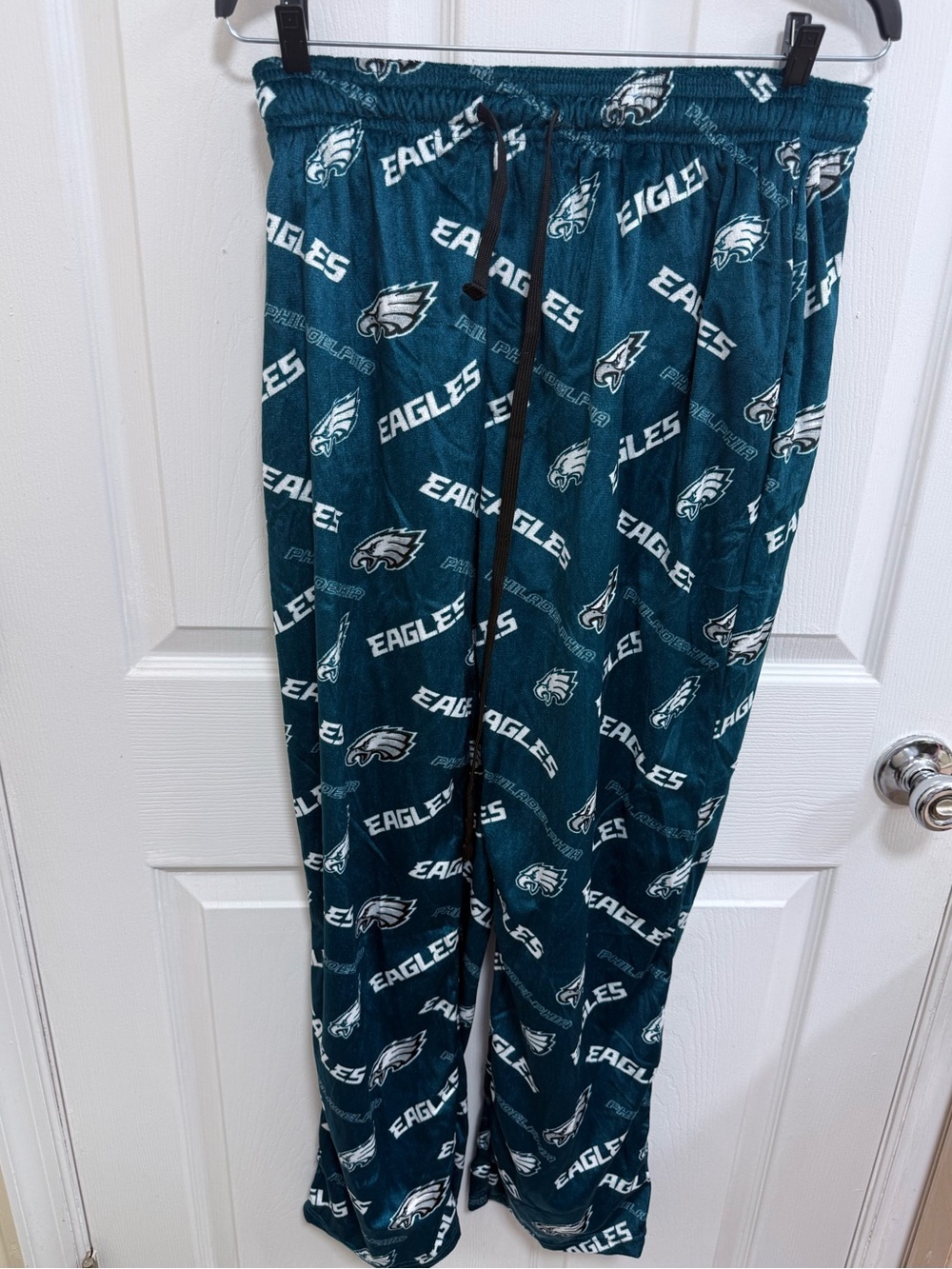 NWT FOCO NFL Philadelphia Eagles Green Logo Lounge Pants, Size Medium